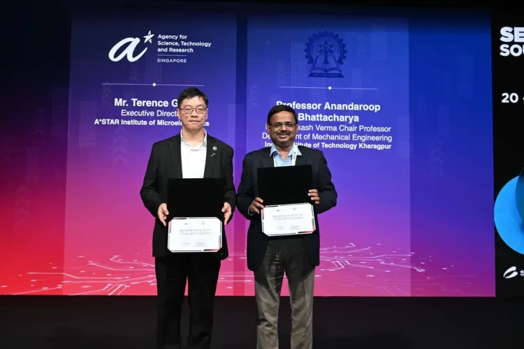 How are IIT Kharagpur and A*STAR Singapore Advancing Global Semiconductor Innovation?