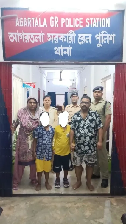 How Did Security Forces Capture Five Bangladeshi Nationals and Two Indian Touts in Tripura?