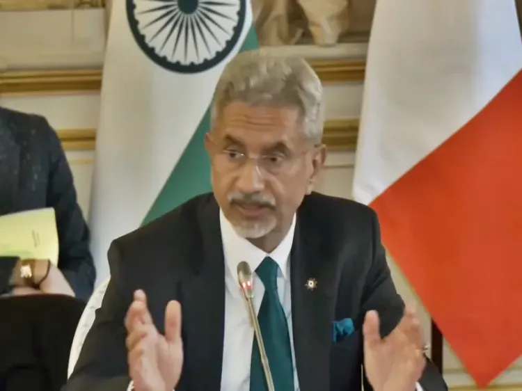 EAM Jaishankar: India and France's Role in a Shifting Global Economy