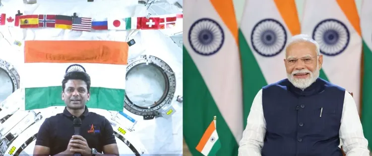How Does India Look from Space According to Astronaut Shukla?