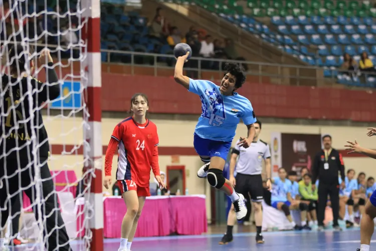 India Secures Sixth Place at Asian Women’s Handball Championship; Japan Triumphs Over South Korea