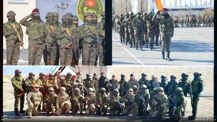Joint Military Exercise Between India and Kyrgyzstan Underway in Tokmok