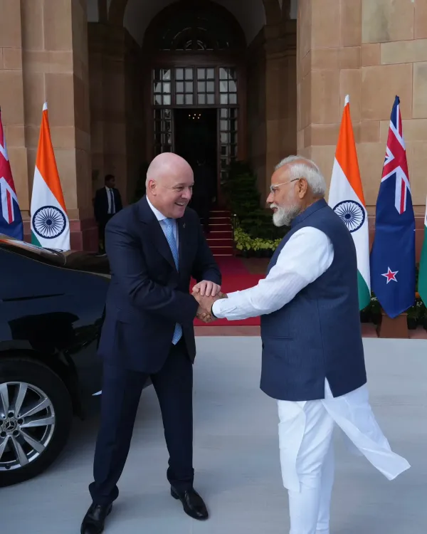 Luxon: India-New Zealand Cooperation Has Deepened Remarkably During My Visit