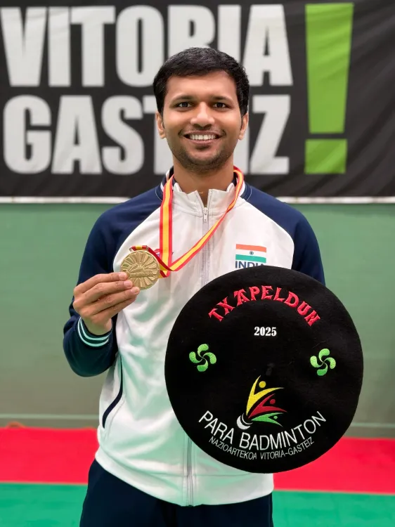 India Secures Six Gold Medals at Spanish Para-Badminton International
