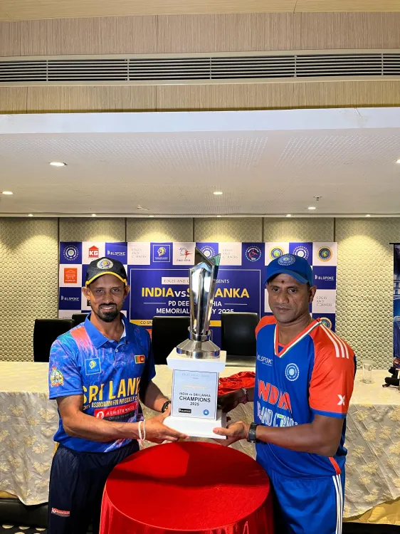 Is the India-Sri Lanka Physical Disability T20 Series Changing the Game in Bengaluru?