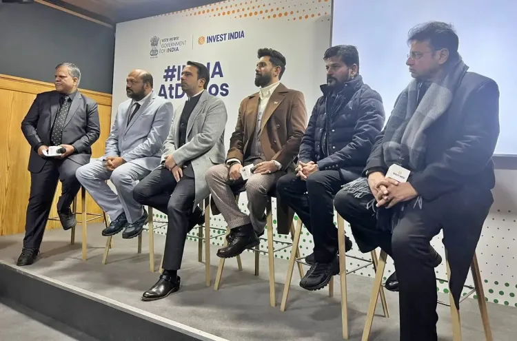 Inauguration of India and Telangana Pavilions at World Economic Forum