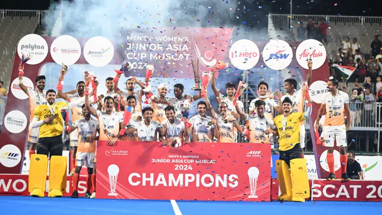 India Dominates Pakistan 5-3 to Retain Men's Junior Asia Cup Title