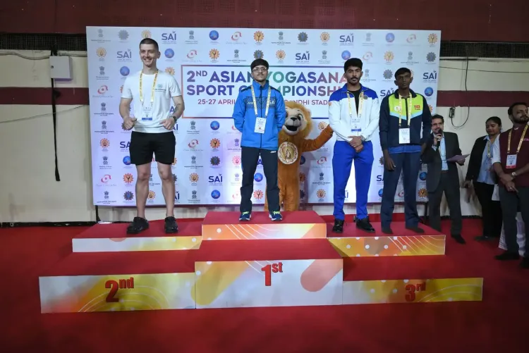 How Did India Achieve a Record 83 Gold Medals at the 2nd Asian Yogasana Sport Championship?