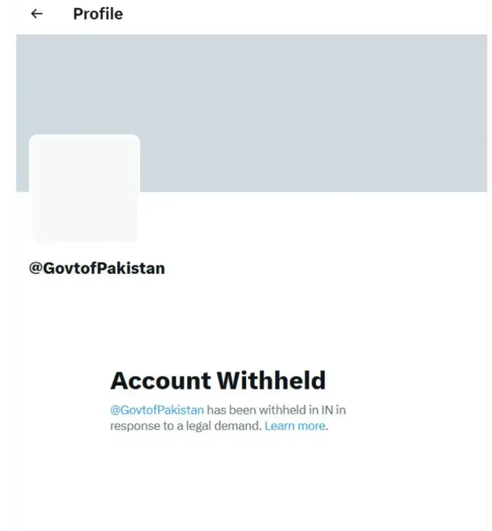 India Blocks Pakistan's Official X Account After Pahalgam Attack