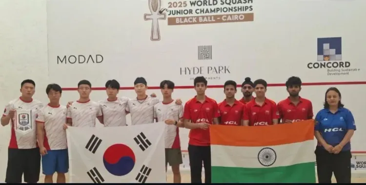 How Did Indian Boys Shock Korea to Reach Semis in World Junior Squash?