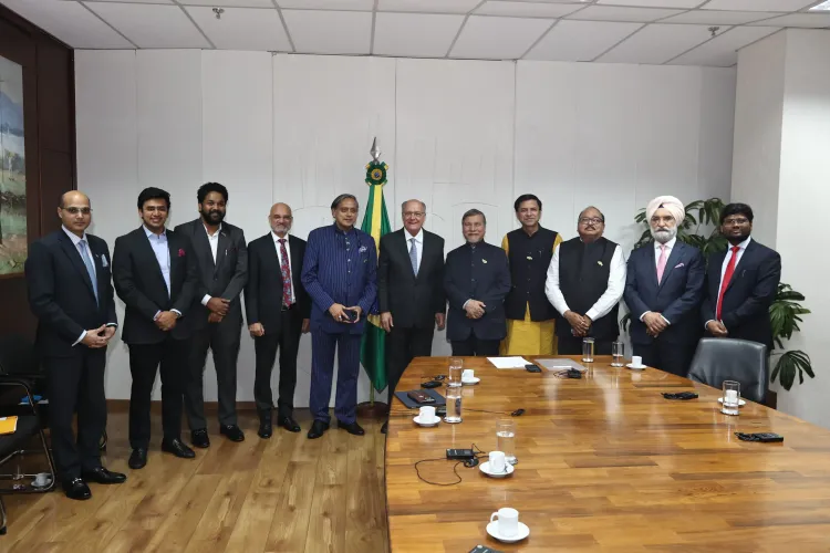 How did the Indian delegation conclude its 'successful' Brazil visit before heading to the US?
