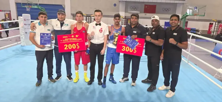 How Did Indian Juniors Achieve 7 Gold, 7 Silver, and 12 Bronze in the Belt and Road Youth Boxing Gala in China?