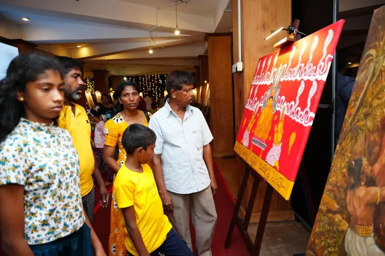 What is the Significance of the Indian Mission's 'Dhamma Rupa' Exhibition in Sri Lanka?