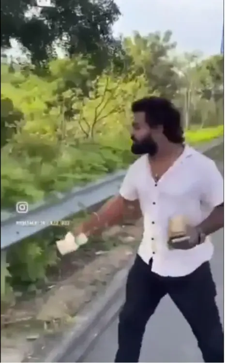Hyderabad Instagram Influencer Arrested Over Viral Highway 'Cash Hunt' Stunt