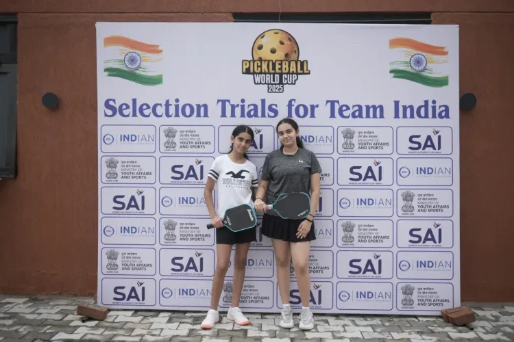 Have the Selection Trials for India's Pickleball Team Concluded for the World Cup?