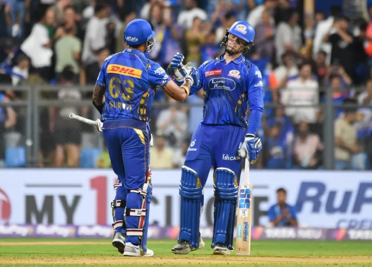 IPL 2025: Ashwani's 4-24 & Rickelton's maiden fifty propel MI to 8-wicket victory over KKR