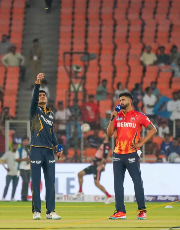 IPL 2025: Gujarat Titans Choose to Bowl First Against Punjab Kings at NaMo Stadium