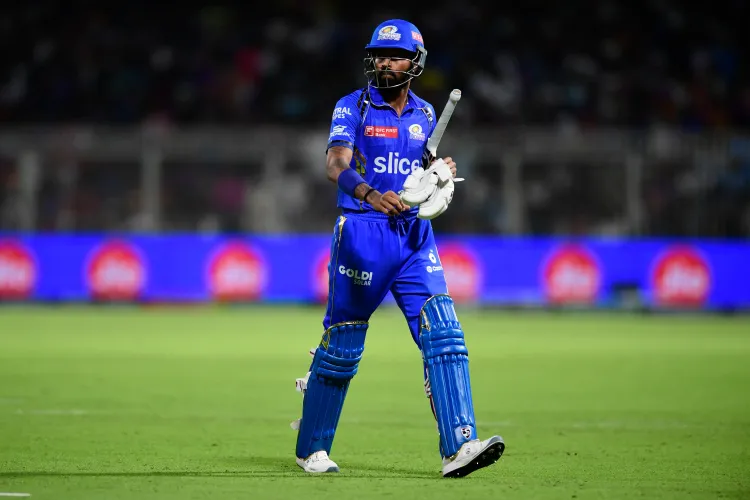 IPL 2025: Hardik Pandya Leads Mumbai Indians in Match Against Gujarat Titans