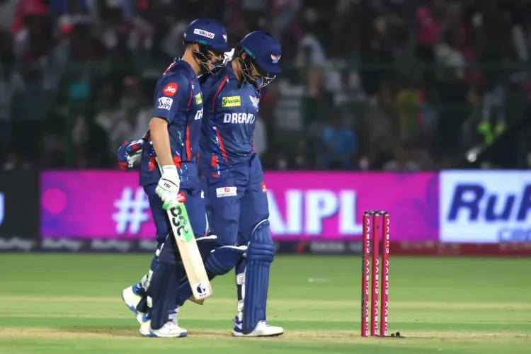 IPL 2025: Markram and Badoni Shine as LSG Sets 180/5 Against RR