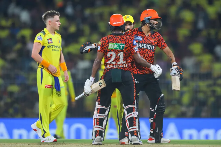 IPL 2025: Mendis and Reddy Steer SRH to First Victory Over CSK at Chepauk