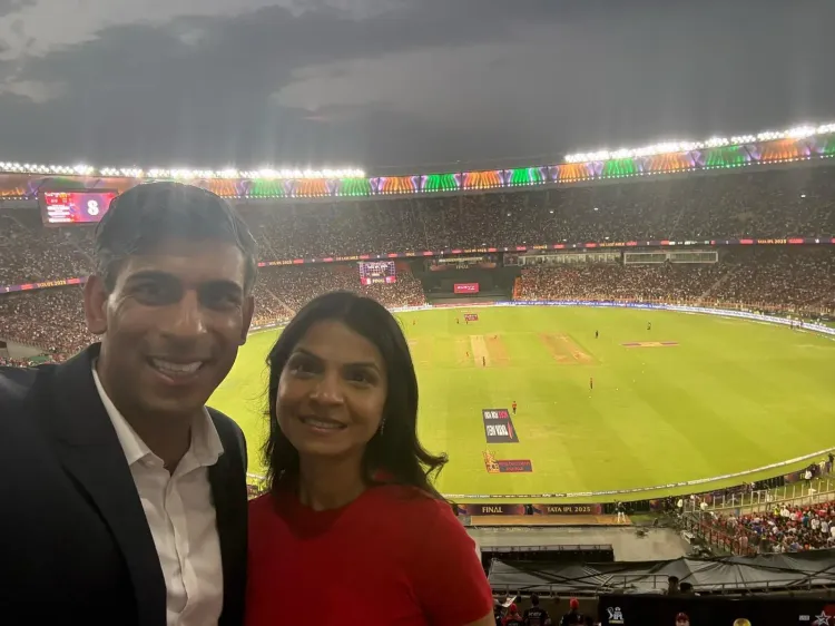 Did Rishi Sunak Bring Star Power to RCB at IPL 2025 in Ahmedabad?
