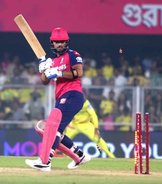 IPL 2025: Rajasthan Royals Captain Riyan Parag Fined for Slow Over-Rate Against CSK