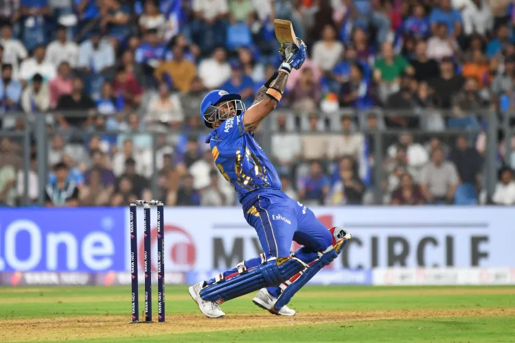 IPL 2025: Suryakumar Yadav Achieves 100 Game Milestone with MI
