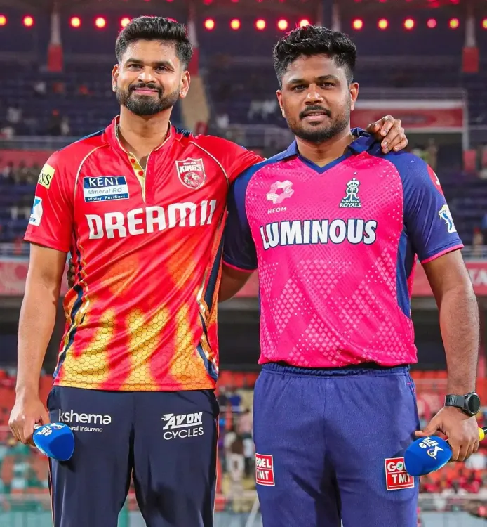 IPL 2025: Undefeated Punjab Kings Choose to Bowl First Against Rajasthan Royals
