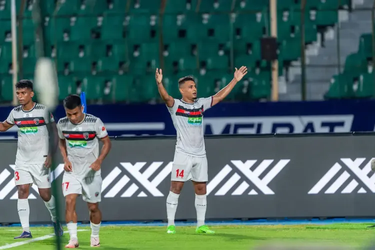 ISL 2024-25: NorthEast United Triumphs 3-0 Over Chennaiyin, Secures Playoff Spot