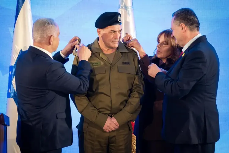 Israel's New Military Leader Assumes Command, Promises Aggressive Defense