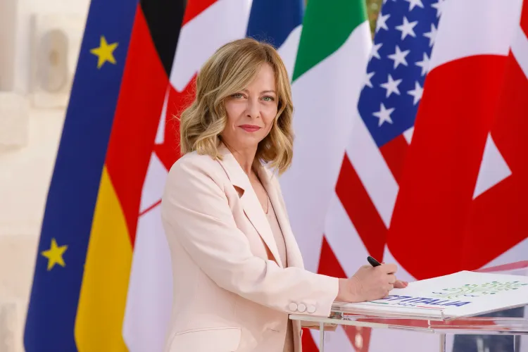 Italian PM Meloni Expresses Doubts on European Troop Deployment to Ukraine