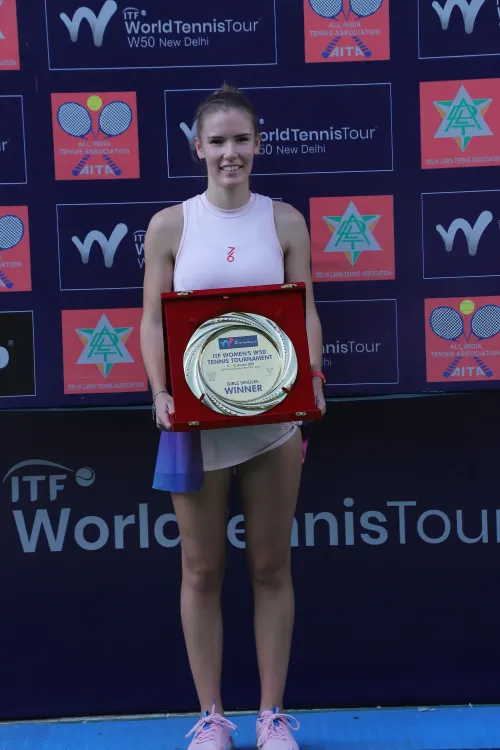 ITF W50: Tatiana Prozorova Conquers Udvardy in Thrilling Final to Claim Singles Championship