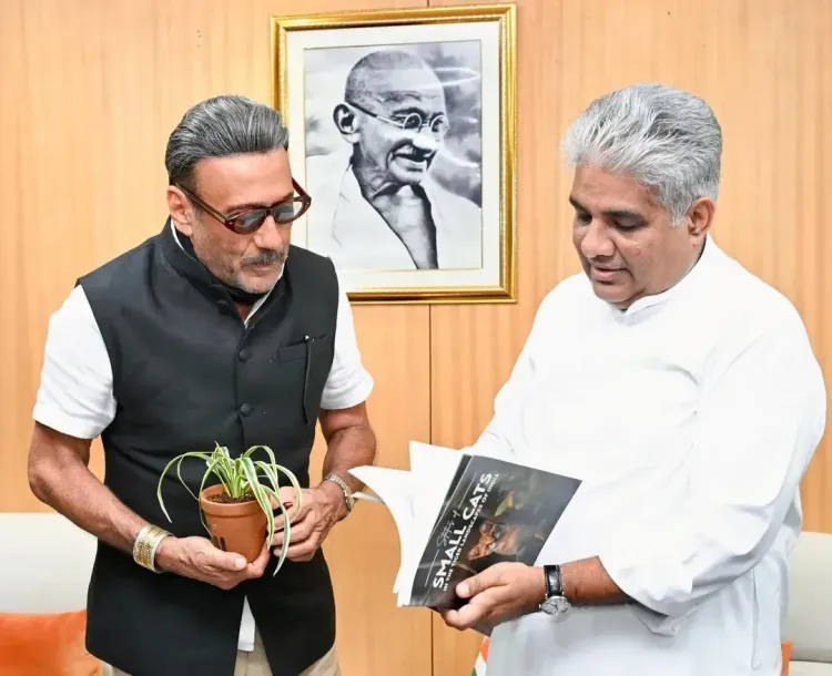 Did Jackie Shroff Take His Passion for Eco-Conservation to New Heights by Meeting the Environment Minister?