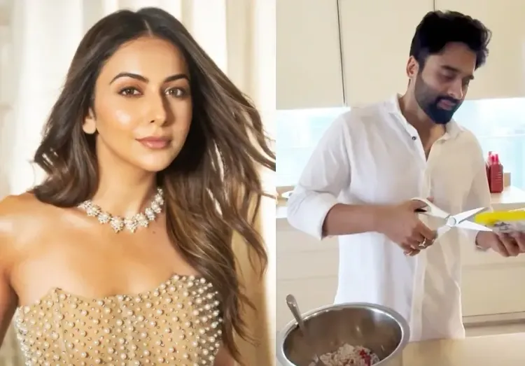Jackky Bhagnani Whips Up Delicious Bhel Puri for Rakul Preet