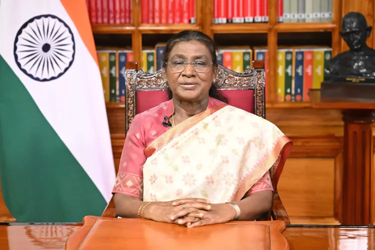 क्या राष्ट्रपति द्रौपदी मुर्मू ने जन्माष्टमी की पूर्व संध्या पर भारतीयों को शुभकामनाएं दी?