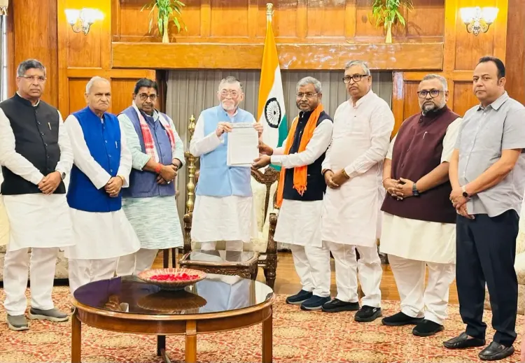 क्या झारखंड में भाजपा का प्रतिनिधिमंडल राज्यपाल से मिला और सीबीआई जांच की मांग की?