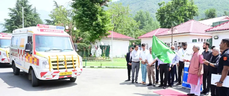 Did J&K L-G Just Launch a New Fleet of Ambulances for Ramban and Anantnag?