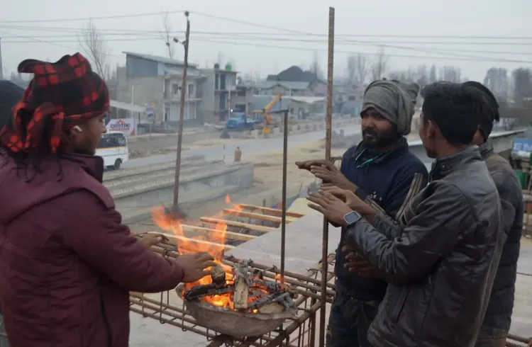 Srinagar in J&K Experiences Record Low of Minus 5.4 Degrees Celsius, Coldest This Season