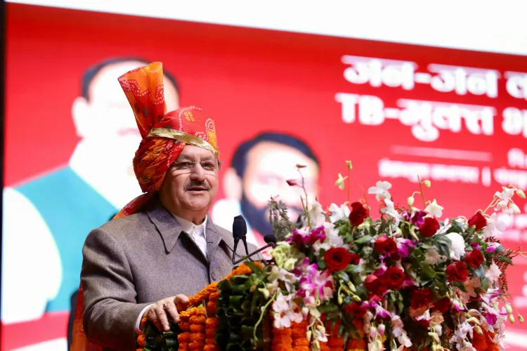 JP Nadda Initiates 100-Day Campaign to Eliminate TB in 347 Districts