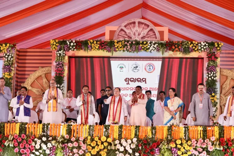 JP Nadda Unveils Ayushman Bharat Initiative in Odisha