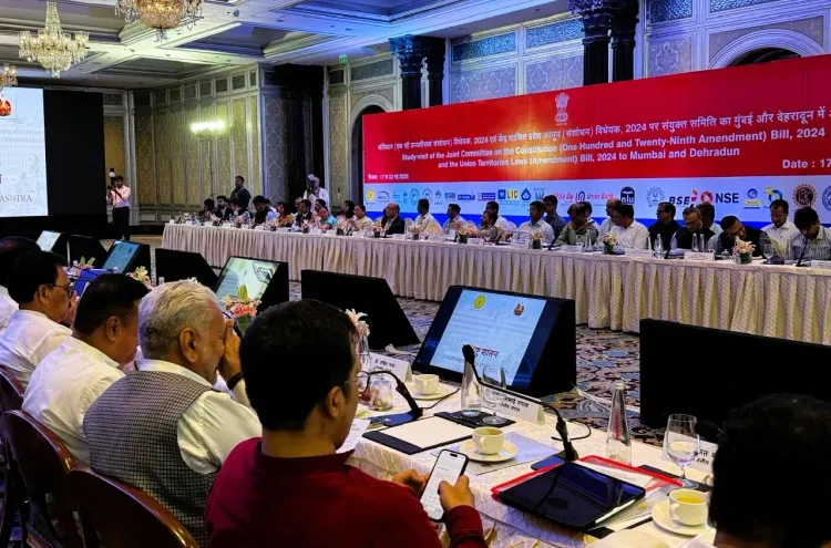 What Are the Outcomes of JPC Consultations on Simultaneous Elections in Maharashtra?
