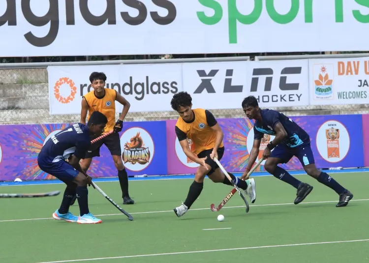 Who Dominated Day 7 of the Jr Men's Hockey Nationals?