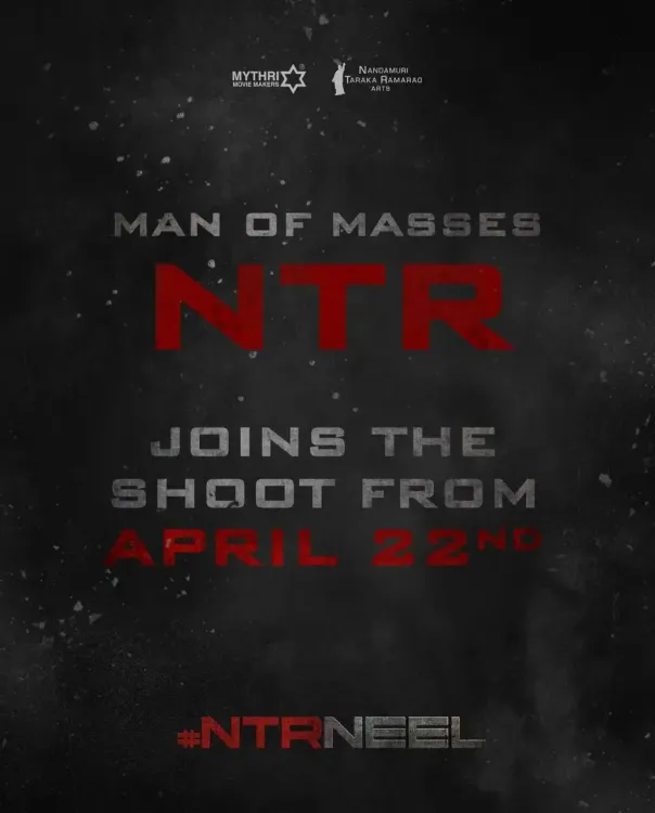 Jr NTR to Start Filming Prashanth Neel's Movie on April 22