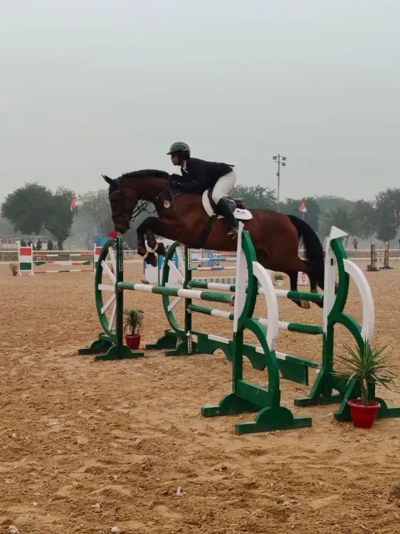 Junior National Equestrian Championship: Dhoni Dominates in Tent Pegging; Lakdawala Triumphs in Showjumping