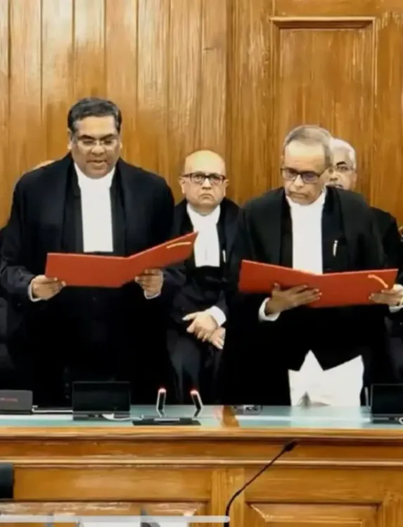 Justice Joymalya Bagchi Sworn in as Supreme Court Judge