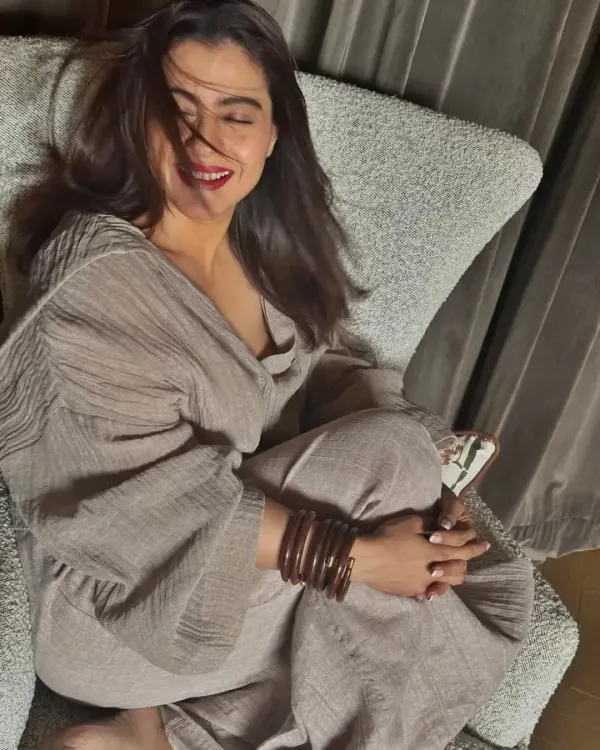 Kajal Shares Hilarious Good Hair Day Post