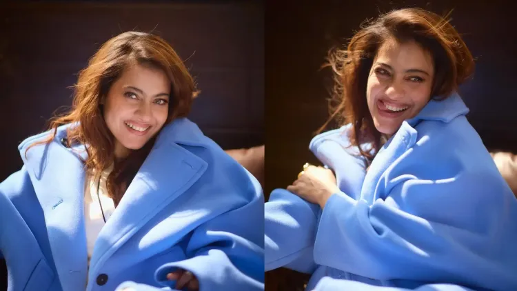 Kajol Showcases Her Joyful Sunday Vibe