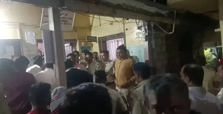 Karnataka Police Inspector Protests with Father's Corpse, Accuses SI of Misconduct
