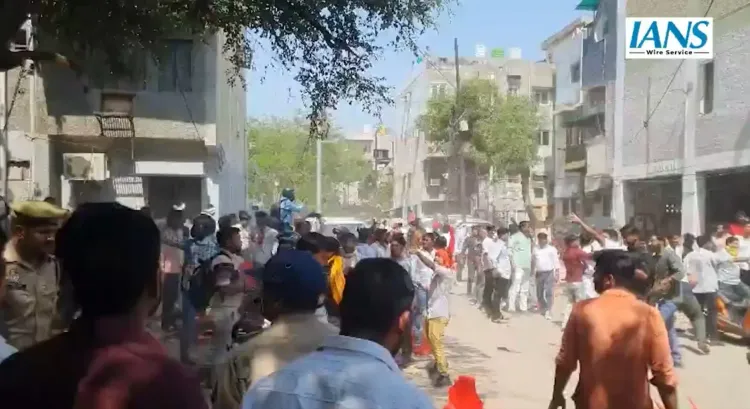 Karni Sena Members Invade SP MP Ramji Lal Suman’s Home, Clash with Law Enforcement