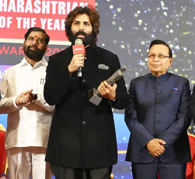 Kartik Aaryan Receives Maharashtrian of the Year Honor, Celebrates His Achievement